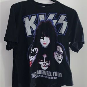 Kiss 2000 farewell tour shirt